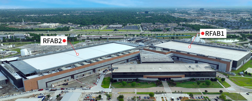 TI’s new 300-millimeter wafer fab in Richardson, Texas, begins initial production